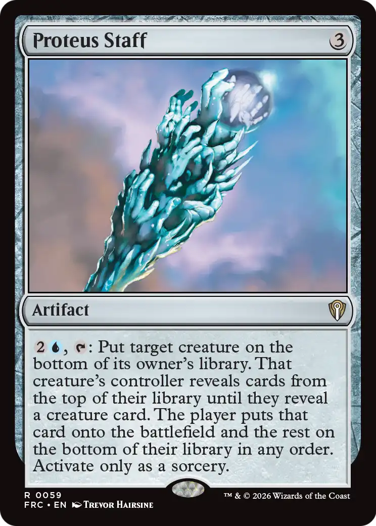 Proteus Staff [Reality Fracture Commander] | Devastation Store
