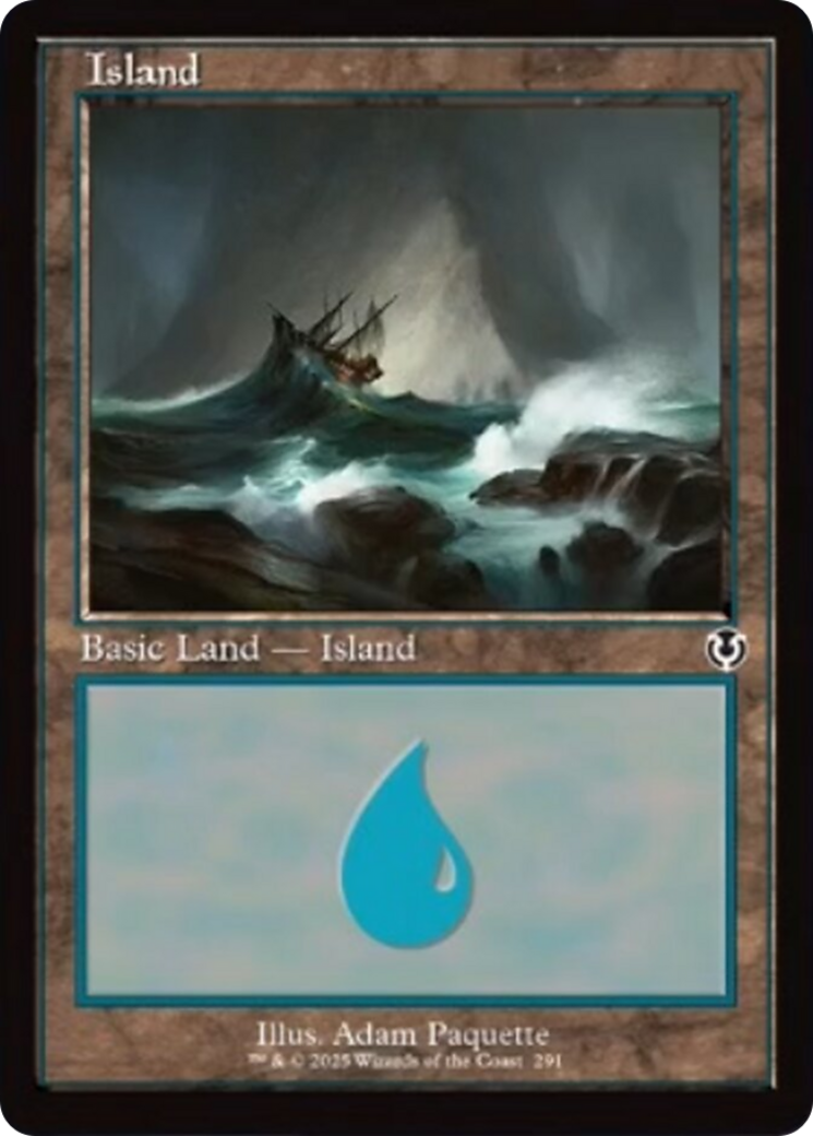 Island (291) (Retro Frame) [Innistrad Remastered] | Devastation Store