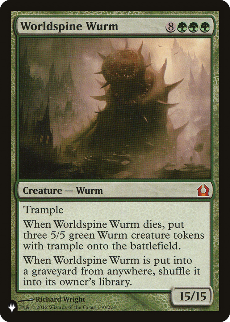 Worldspine Wurm [The List] | Devastation Store
