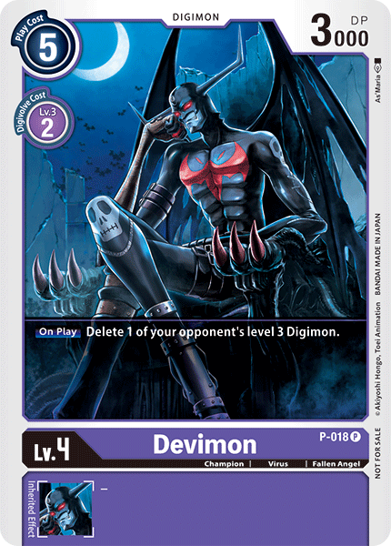Devimon [P-018] [Promotional Cards] | Devastation Store