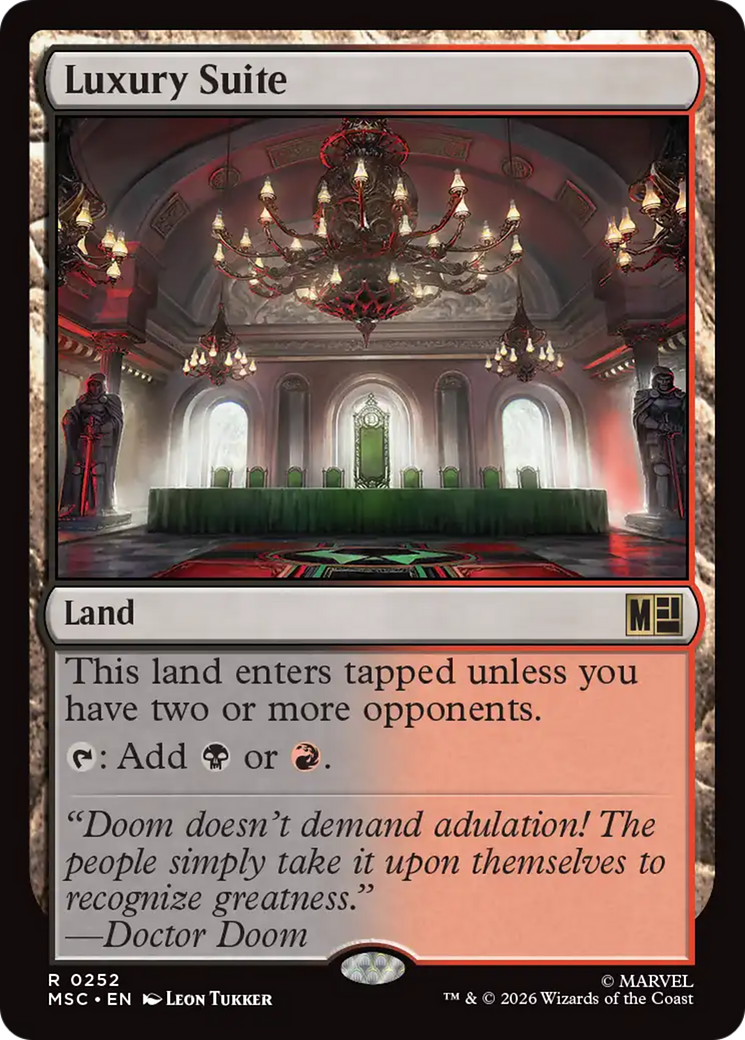 Luxury Suite (Surge Foil) [Marvel Super Heroes Commander] | Devastation Store