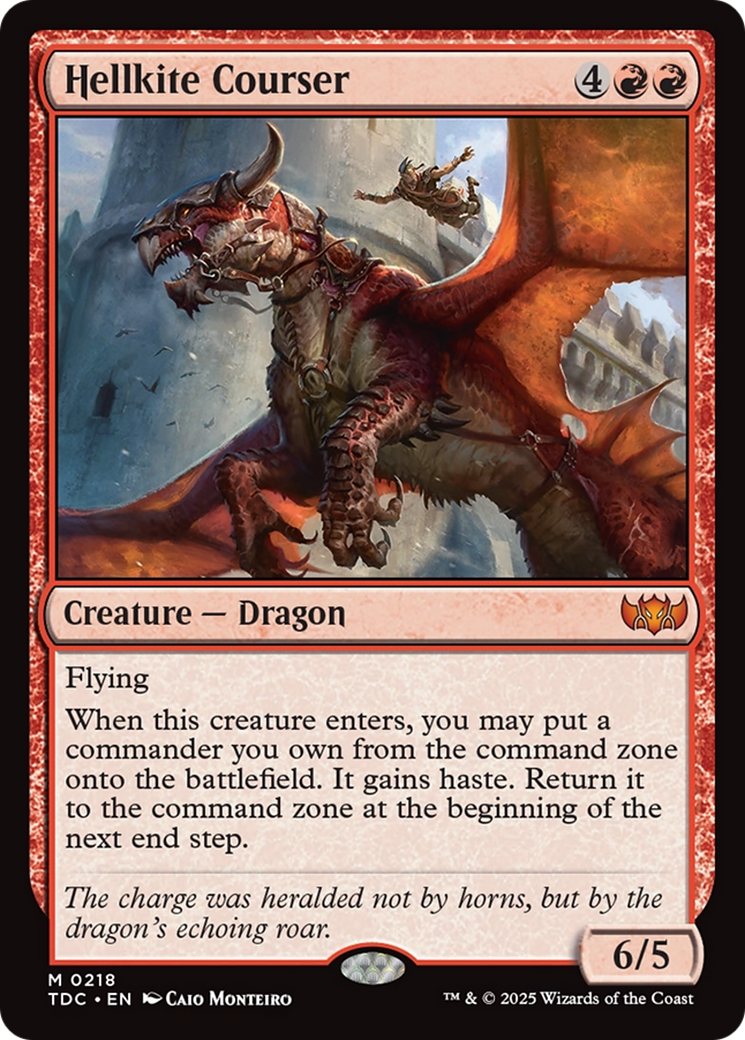Hellkite Courser [Tarkir: Dragonstorm Commander] | Devastation Store