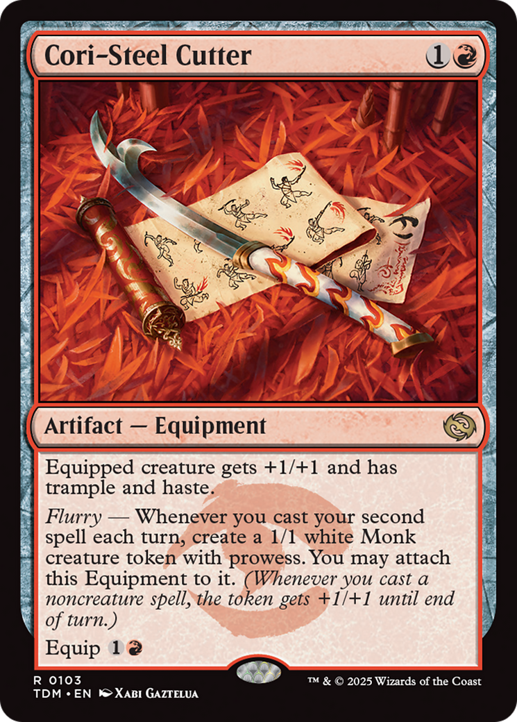 Cori-Steel Cutter [Tarkir: Dragonstorm] | Devastation Store