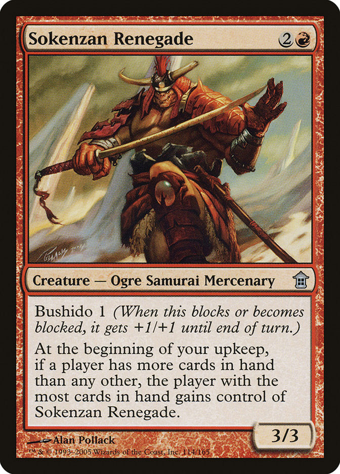 Sokenzan Renegade [Saviors of Kamigawa] | Devastation Store