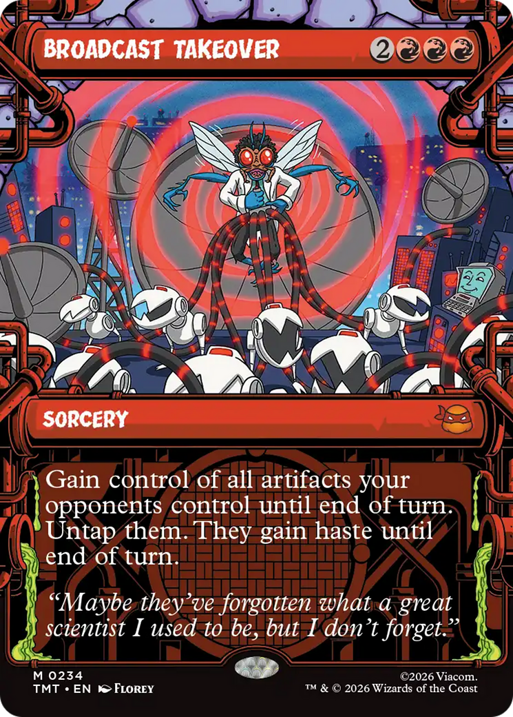 Broadcast Takeover (Showcase) [Teenage Mutant Ninja Turtles] | Devastation Store