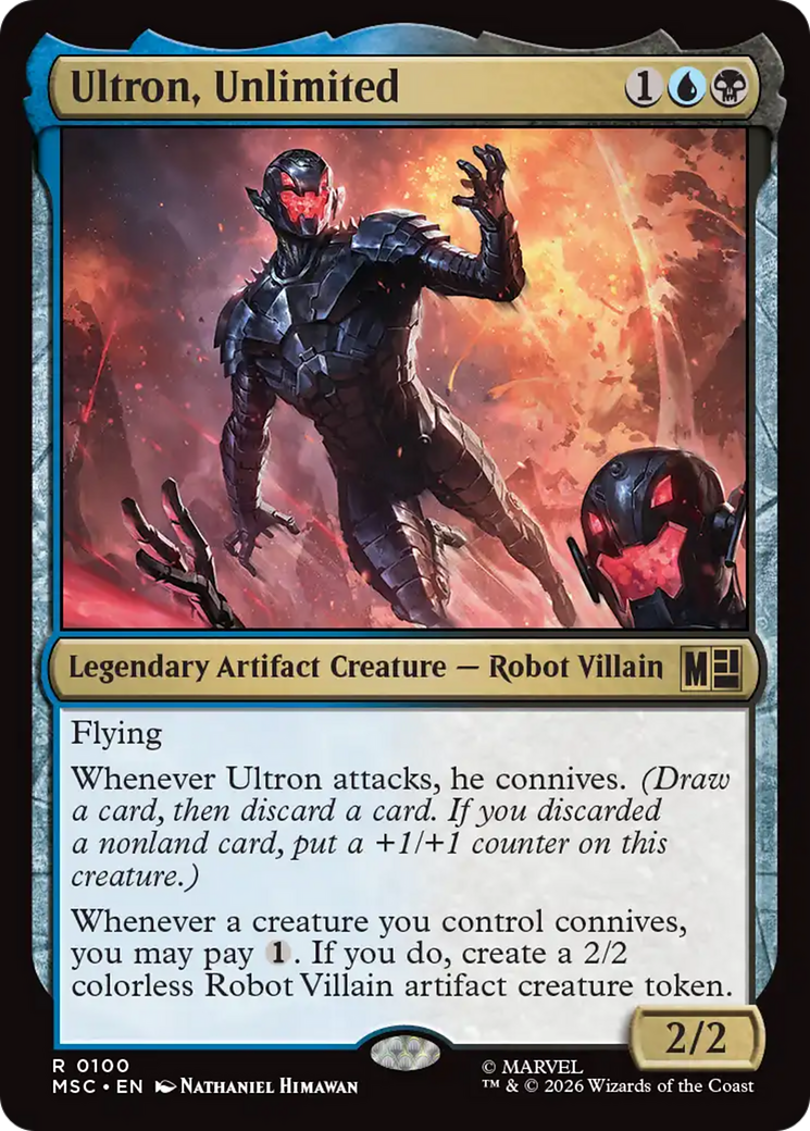 Ultron, Unlimited (Surge Foil) [Marvel Super Heroes Commander] | Devastation Store