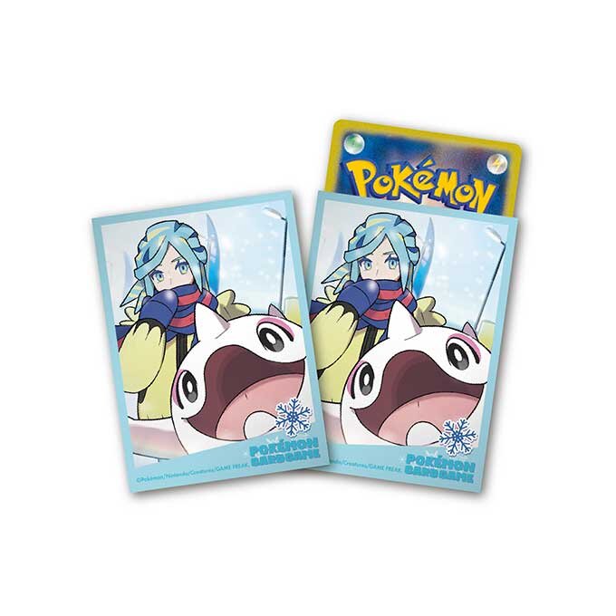 Card Sleeves - Pokemon Trainers Arusha & Cetoddle (64-Pack) (Pokemon Center Japan Exclusive) | Devastation Store