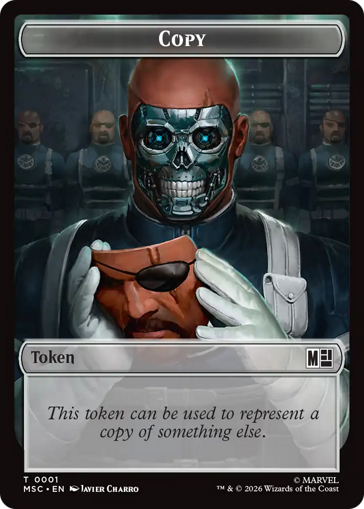 Copy (001) // Ape Villain (010) Double-Sided Token [Marvel Super Heroes Commander Tokens] | Devastation Store
