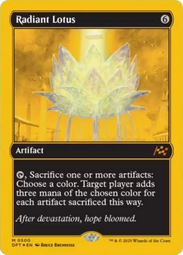 Radiant Lotus (First-Place Foil) [Aetherdrift] | Devastation Store