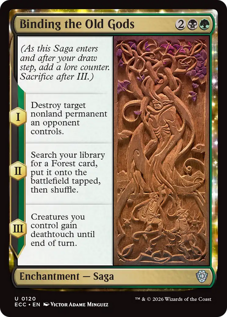 Binding the Old Gods [Lorwyn Eclipsed Commander] | Devastation Store