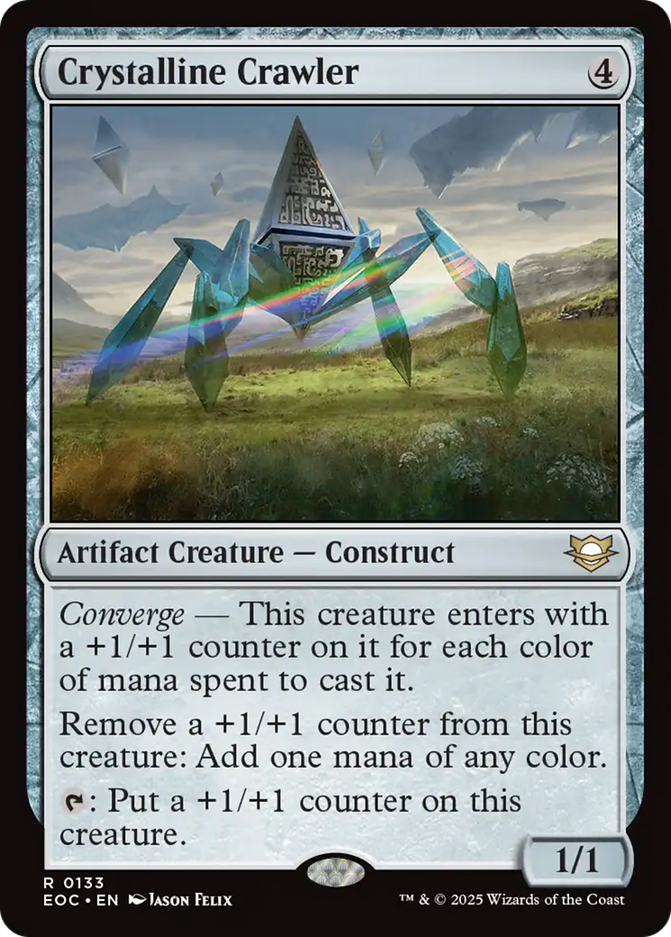 Crystalline Crawler [Edge of Eternities Commander] | Devastation Store