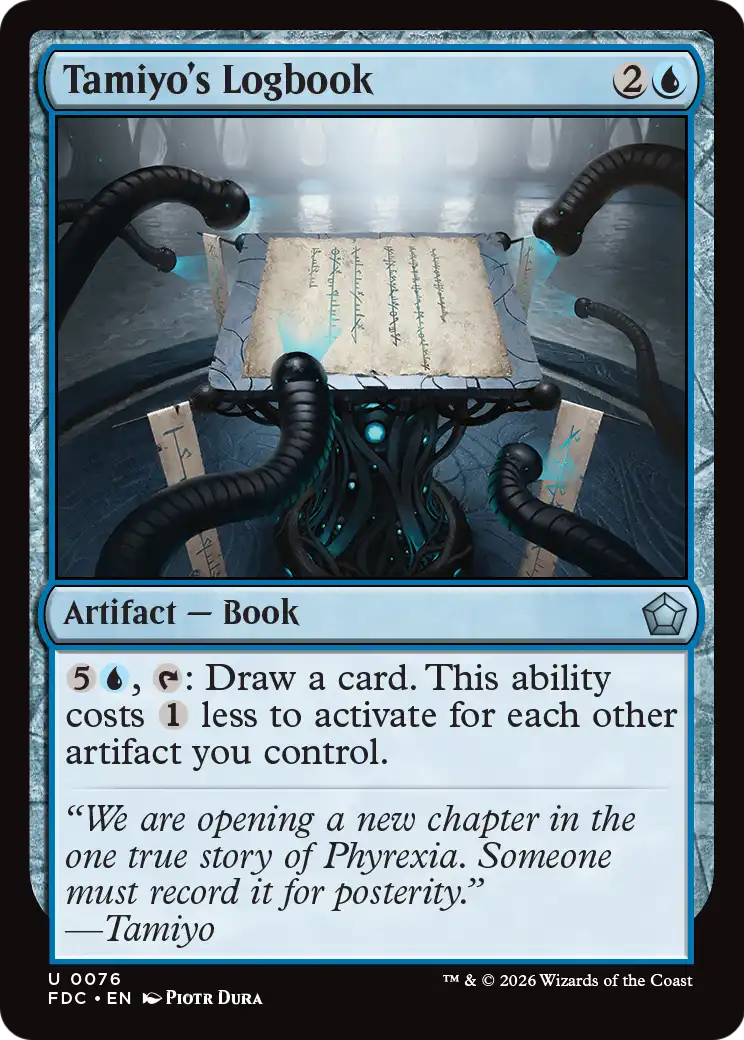 Tamiyo's Logbook [Foundations Commander] | Devastation Store