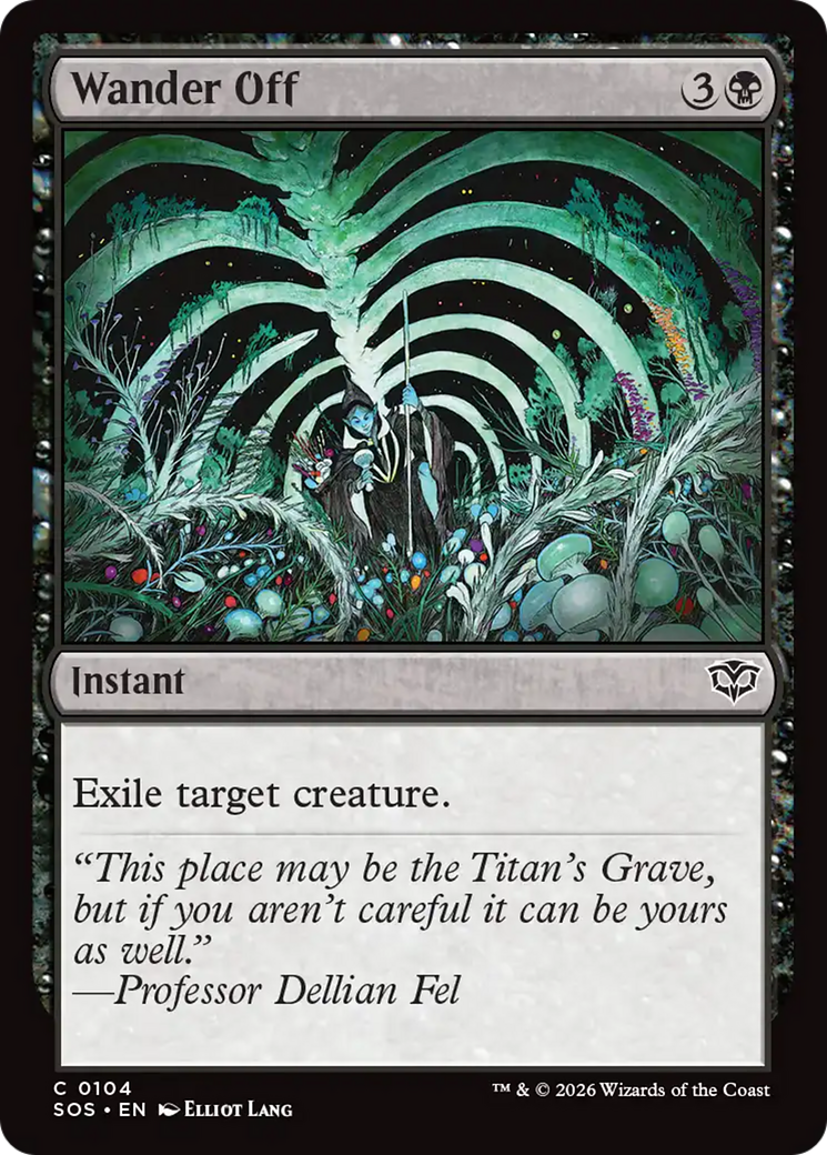 Wander Off [Secrets of Strixhaven] | Devastation Store