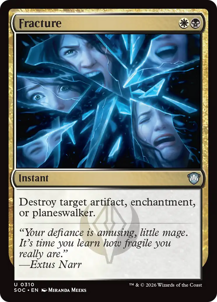 Fracture [Secrets of Strixhaven Commander] | Devastation Store