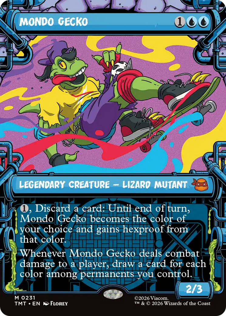 Mondo Gecko (Showcase) [Teenage Mutant Ninja Turtles] | Devastation Store