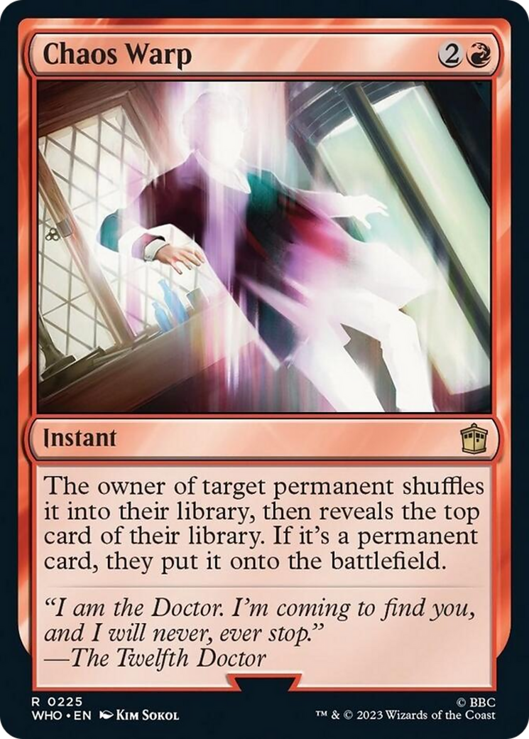 Chaos Warp [Doctor Who] | Devastation Store