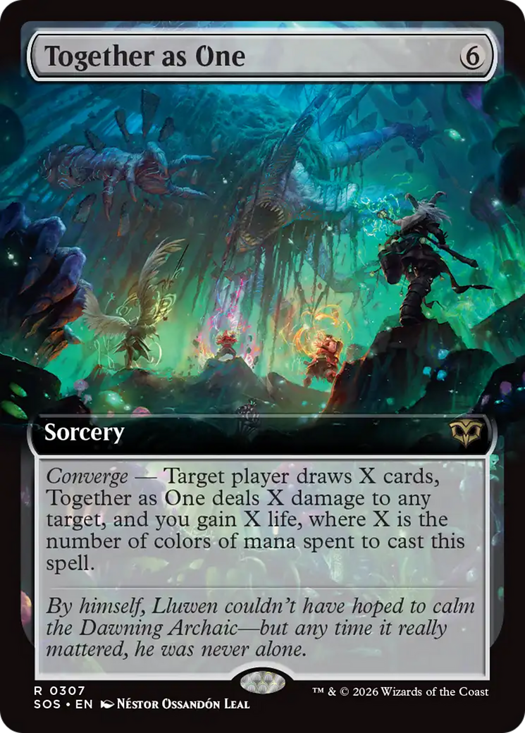 Together as One (Extended Art) [Secrets of Strixhaven] | Devastation Store