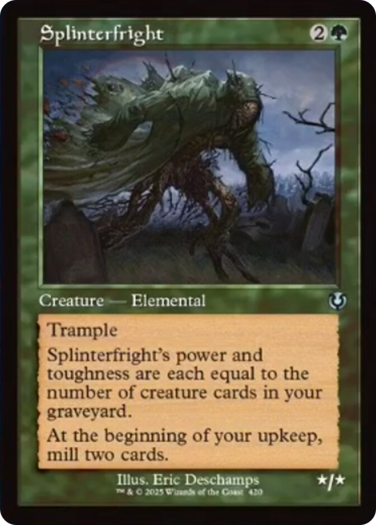 Splinterfright (Retro Frame) [Innistrad Remastered] | Devastation Store