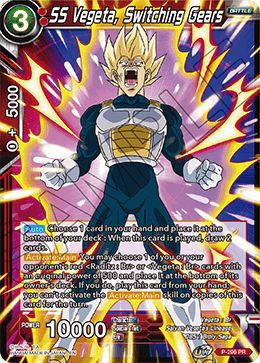 SS Vegeta, Switching Gears (P-296) [Tournament Promotion Cards] | Devastation Store