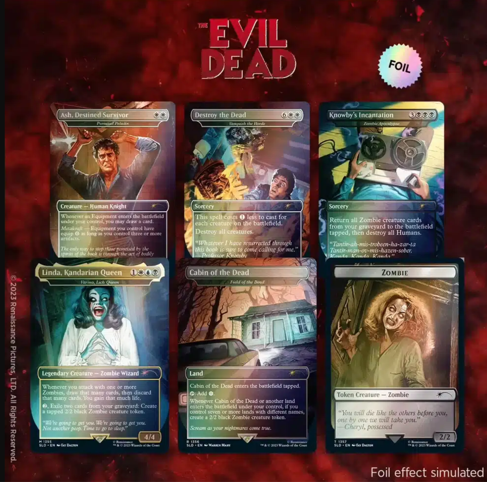 Secret Lair: Drop Series - Secret Lair x The Evil Dead - Foil Edition | Devastation Store