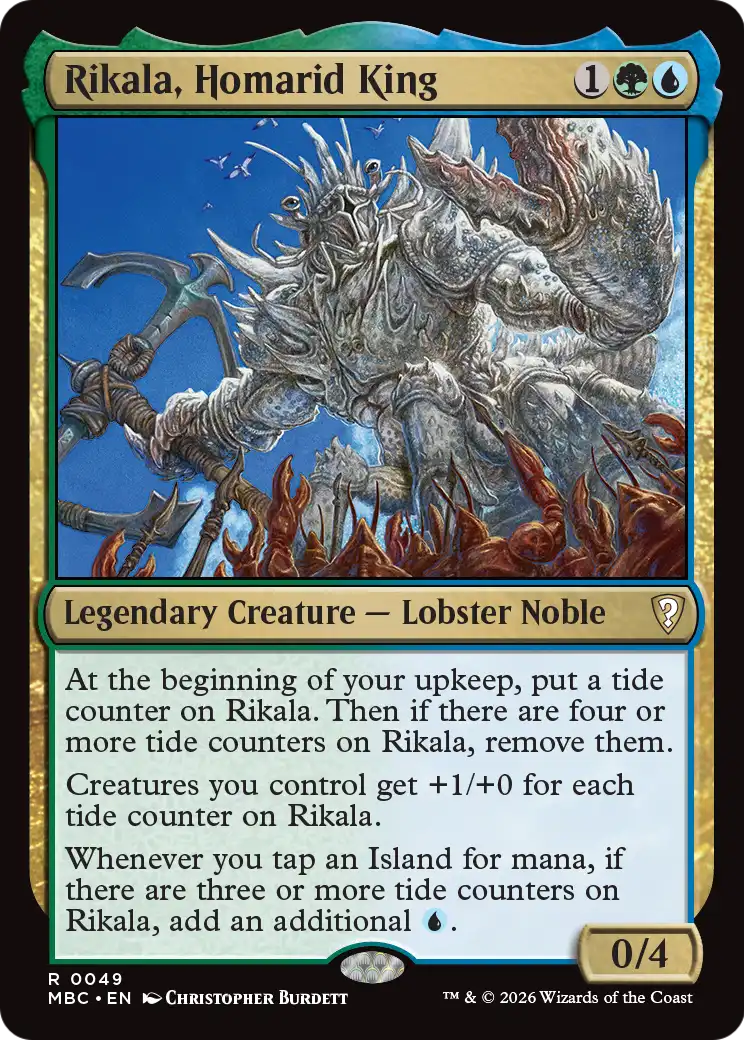 Rikala, Homarid King [Mystery Booster: Commander Edition] | Devastation Store