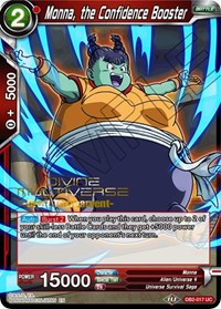 Monna, the Confidence Booster (Divine Multiverse Draft Tournament) (DB2-017) [Tournament Promotion Cards] | Devastation Store
