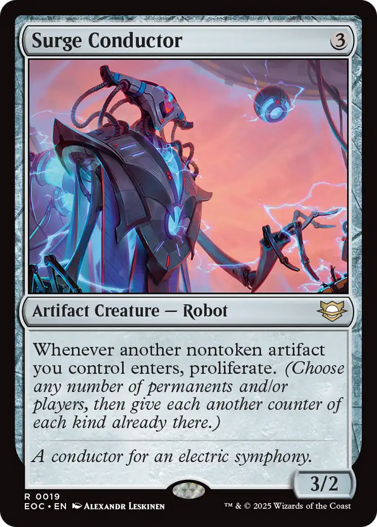 Surge Conductor [Edge of Eternities Commander] | Devastation Store