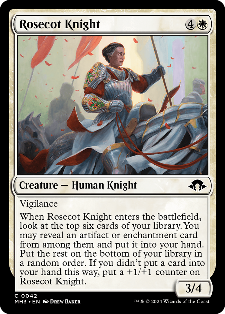 Rosecot Knight [Modern Horizons 3] | Devastation Store