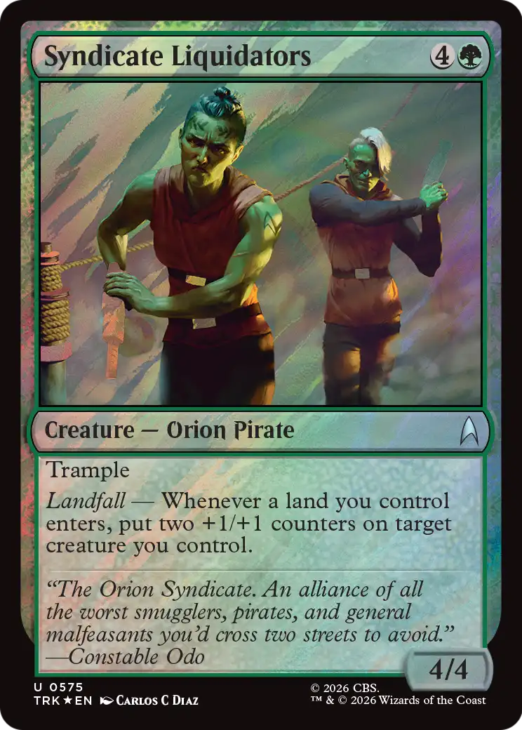 Syndicate Liquidators [Star Trek] | Devastation Store