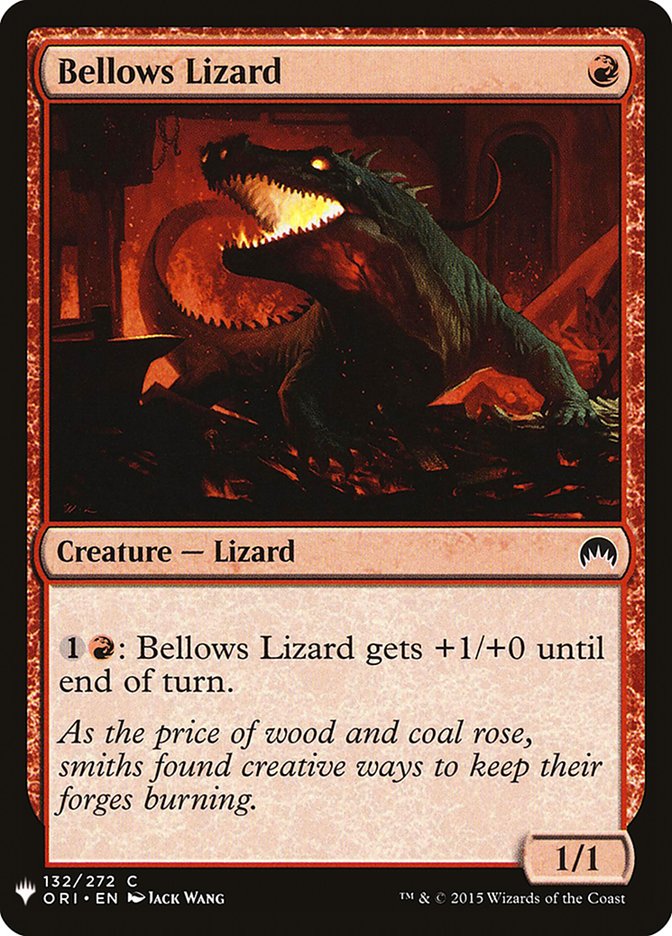 Bellows Lizard [Mystery Booster] | Devastation Store