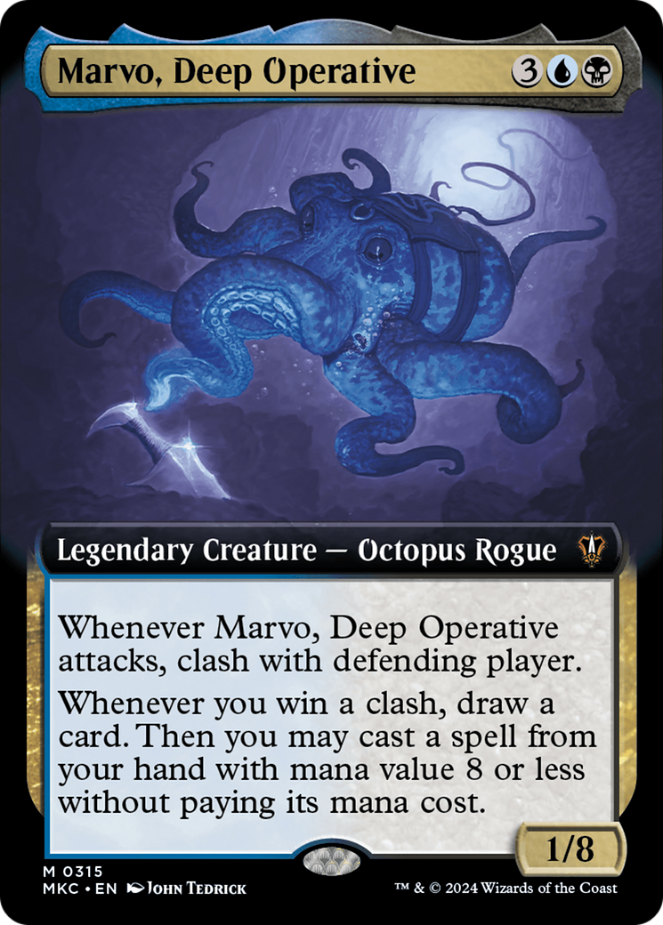 Marvo, Deep Operative (Extended Art) [Murders at Karlov Manor Commander] | Devastation Store