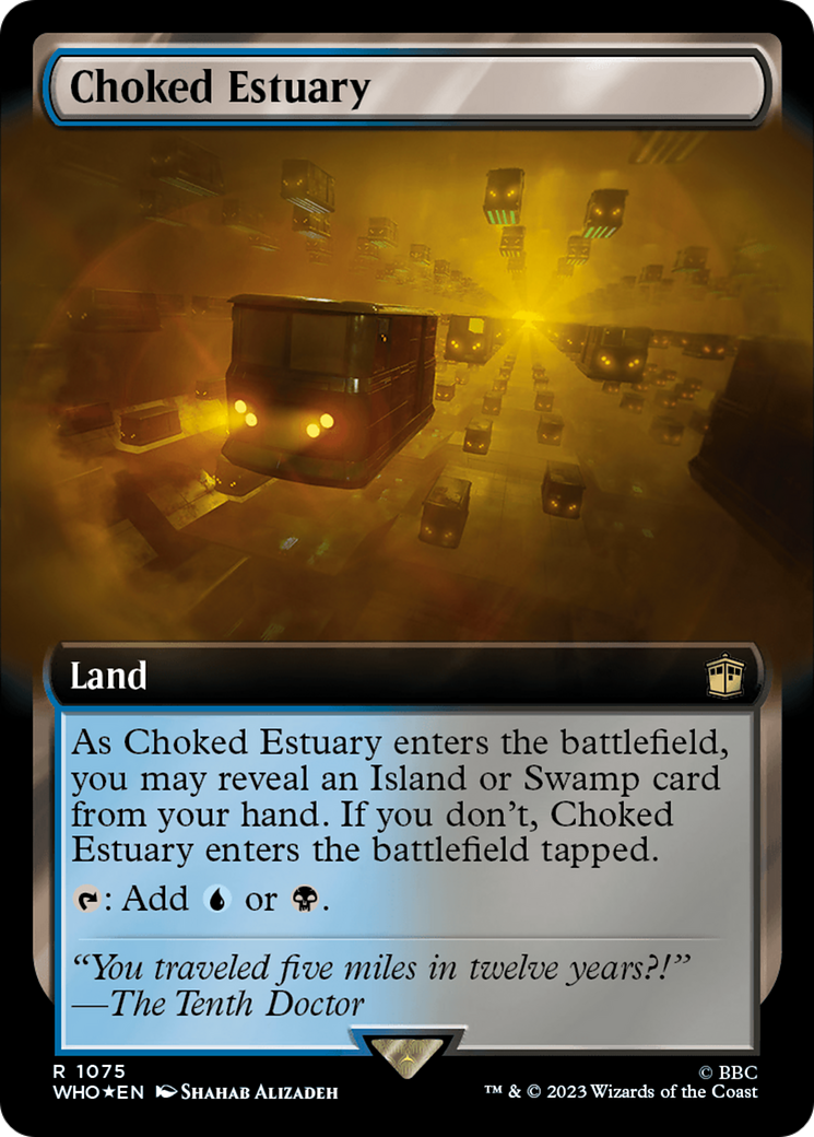 Choked Estuary (Extended Art) (Surge Foil) [Doctor Who] | Devastation Store