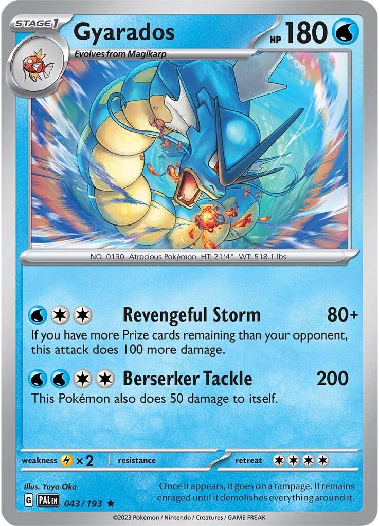 Gyarados (043/193) [Scarlet & Violet: Paldea Evolved] | Devastation Store