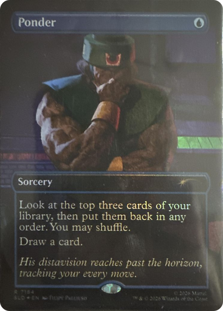 Ponder (7184) [Secret Lair Drop Series] | Devastation Store