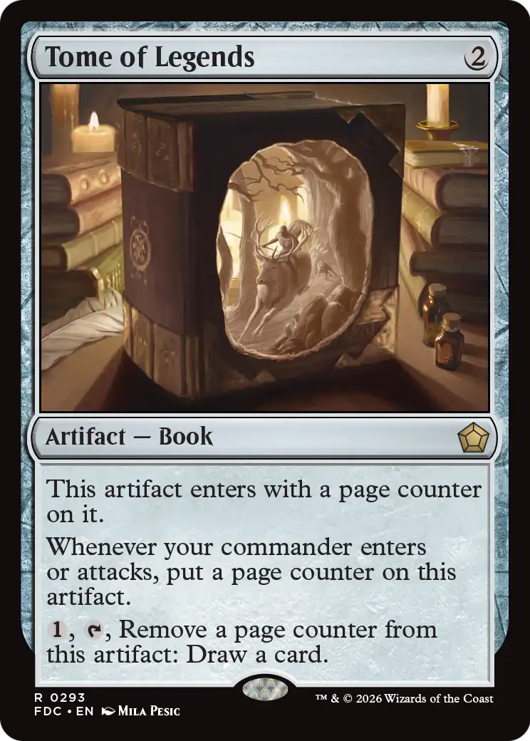 Tome of Legends [Foundations Commander] | Devastation Store