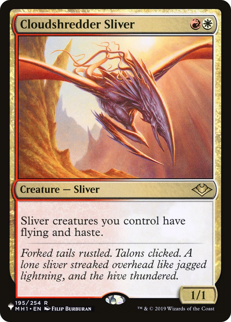 Cloudshredder Sliver (MH1) [The List] | Devastation Store