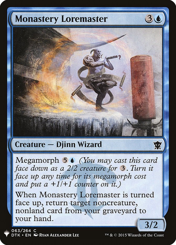 Monastery Loremaster [Mystery Booster] | Devastation Store