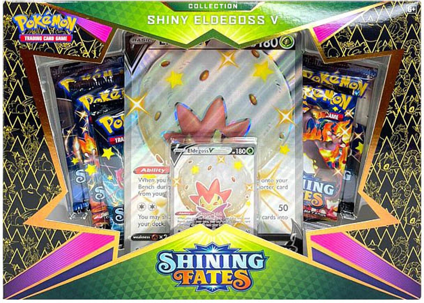Shining Fates - Collection (Shiny Eldegoss V) | Devastation Store