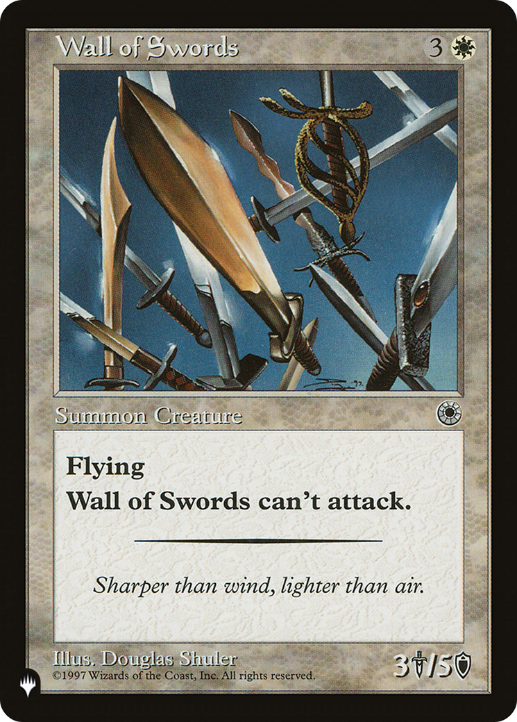 Wall of Swords [The List Reprints] | Devastation Store