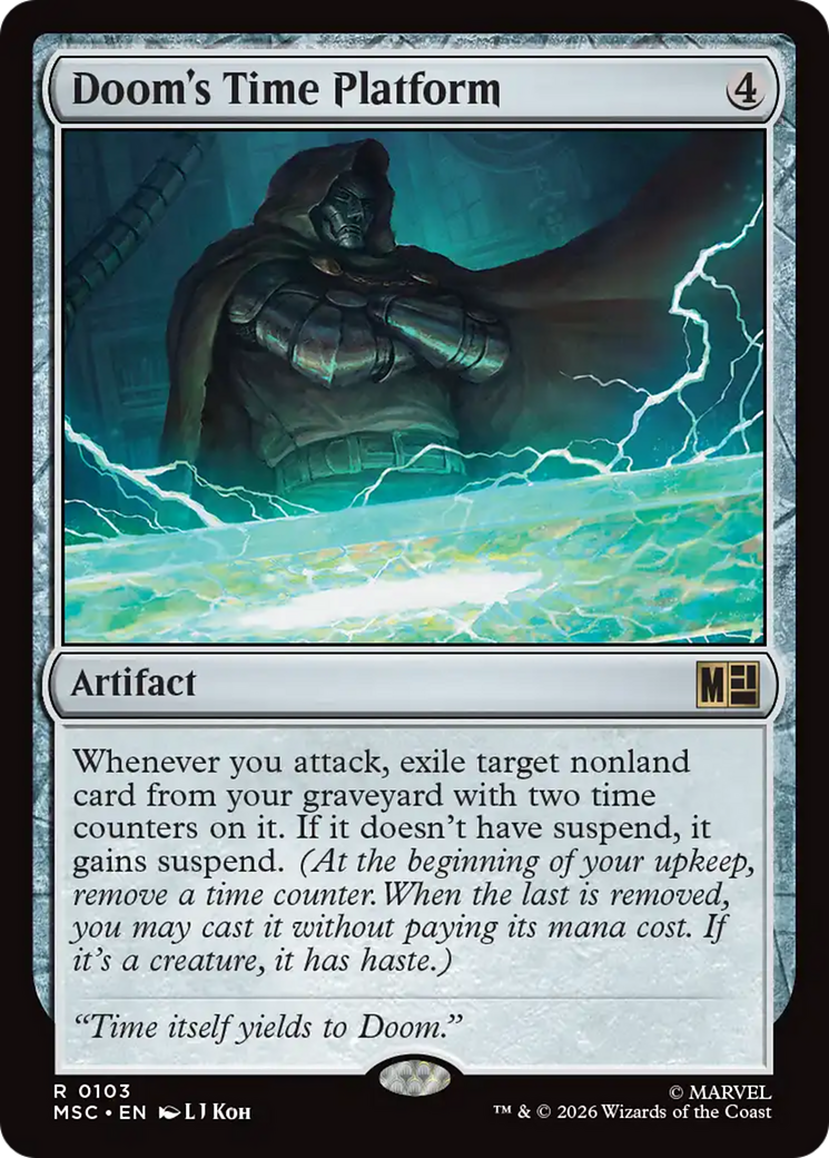 Doom's Time Platform (Surge Foil) [Marvel Super Heroes Commander] | Devastation Store