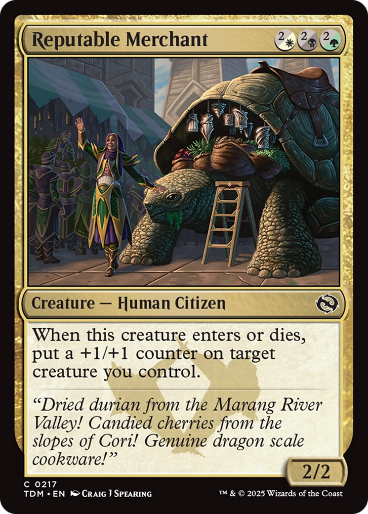 Reputable Merchant [Tarkir: Dragonstorm] | Devastation Store
