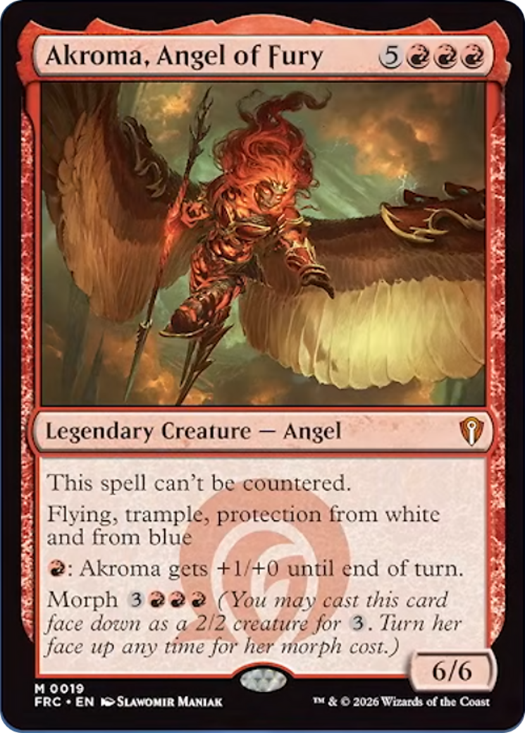 Akroma, Angel of Fury [Reality Fracture Commander] | Devastation Store