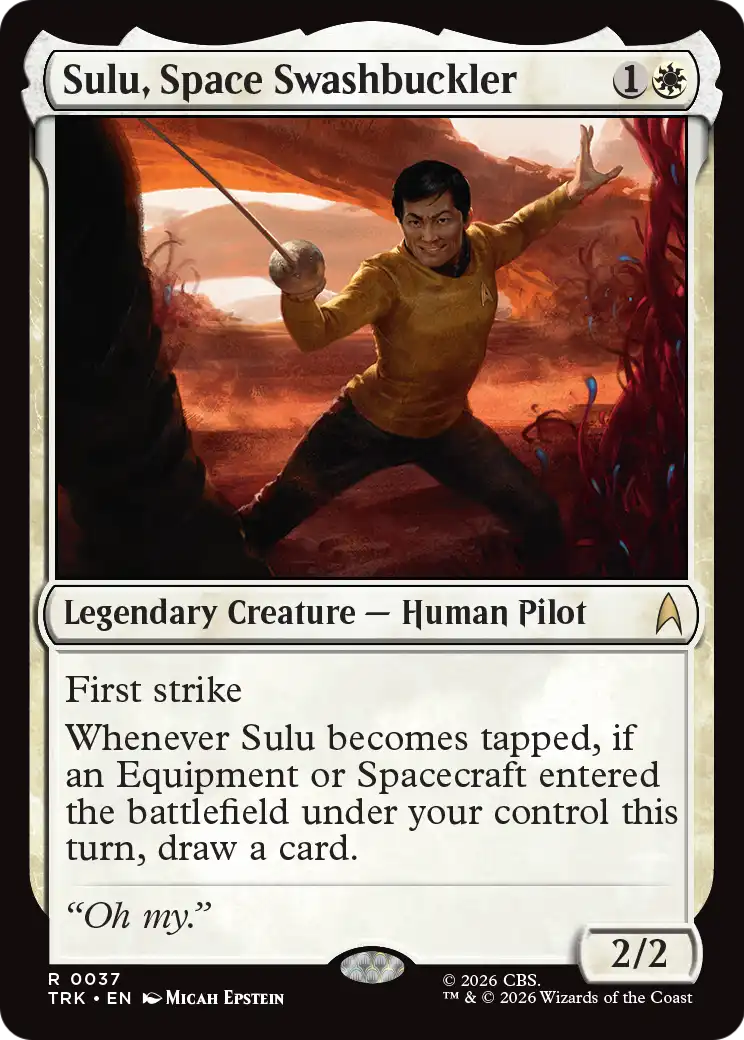 Sulu, Space Swashbuckler [Star Trek] | Devastation Store