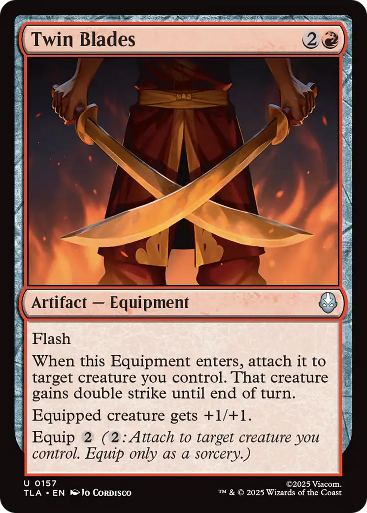 Twin Blades [Avatar: The Last Airbender] | Devastation Store