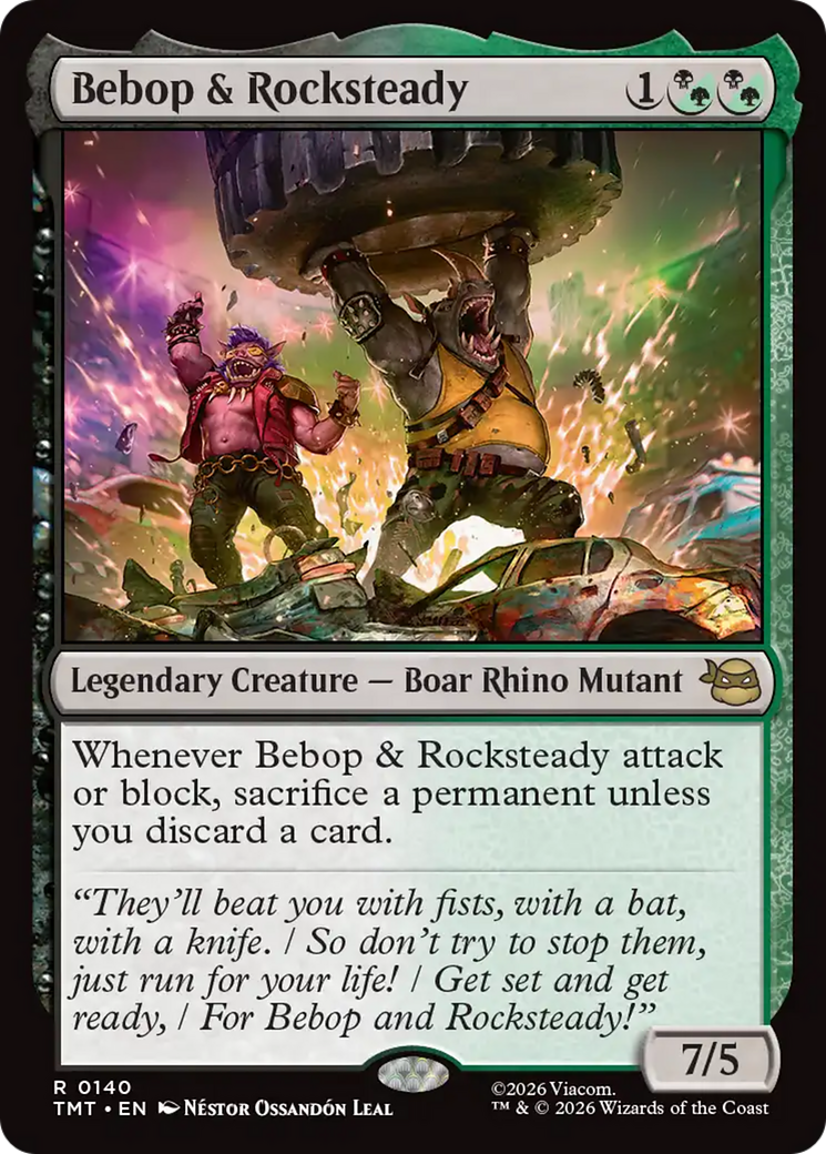 Bebop & Rocksteady [Teenage Mutant Ninja Turtles] | Devastation Store