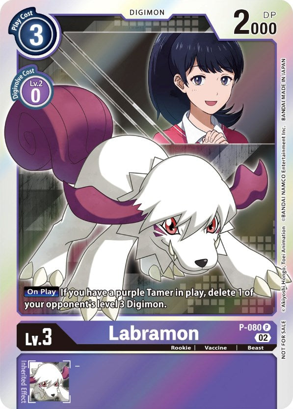 Labramon [P-080] (Digimon Survive Anime Expo 2022) [Promotional Cards] | Devastation Store