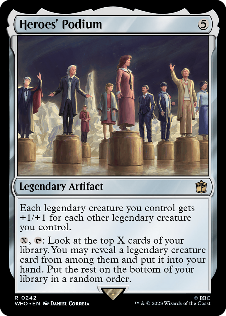 Heroes' Podium [Doctor Who] | Devastation Store