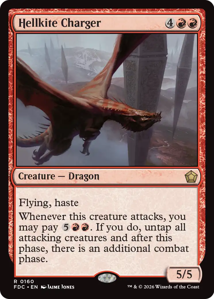 Hellkite Charger [Foundations Commander] | Devastation Store