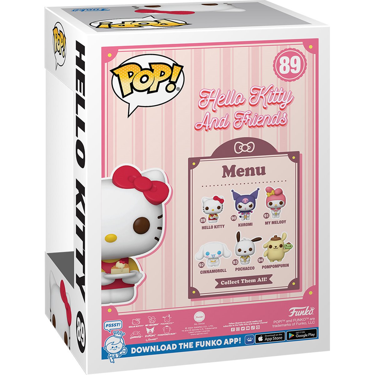 Funko Pop Hello Kitty And Friends Hello Kitty #89 | Devastation Store