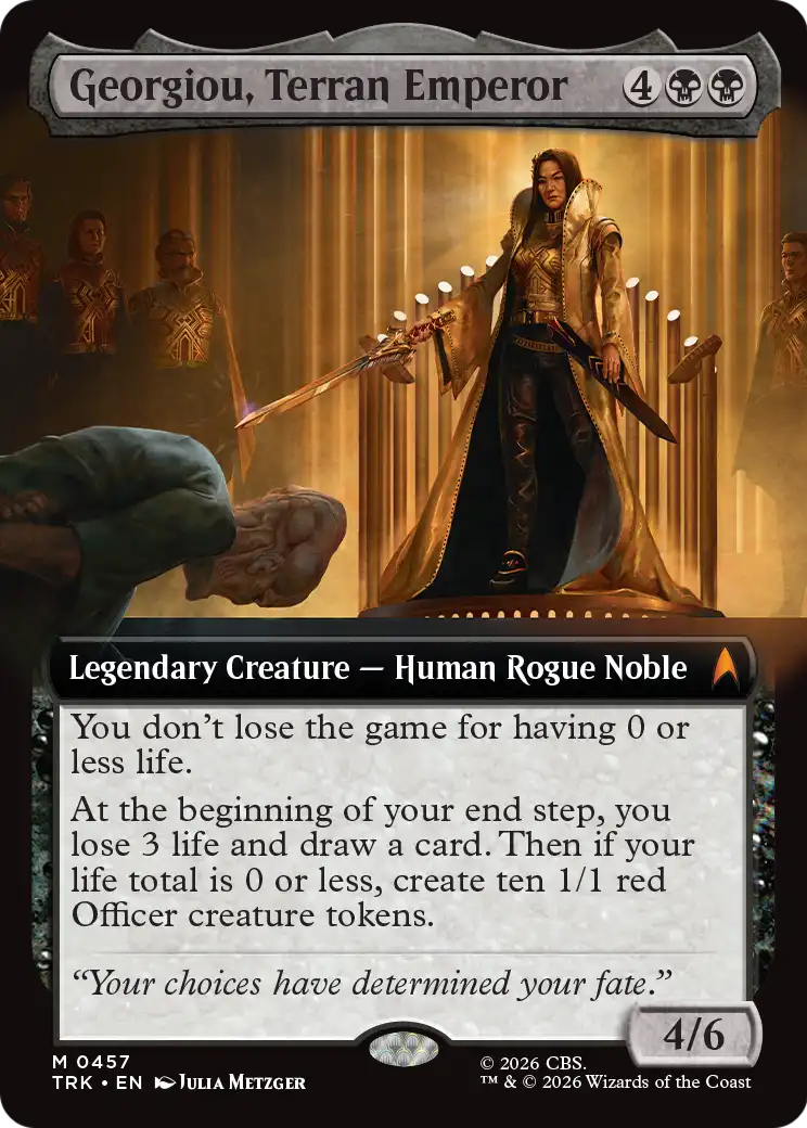 Georgiou, Terran Emperor (Extended Art) [Star Trek] | Devastation Store